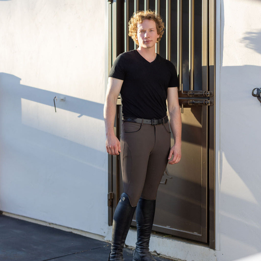 Halter Ego - MEN'S Evolution Full Seat Breeches - Demitasse