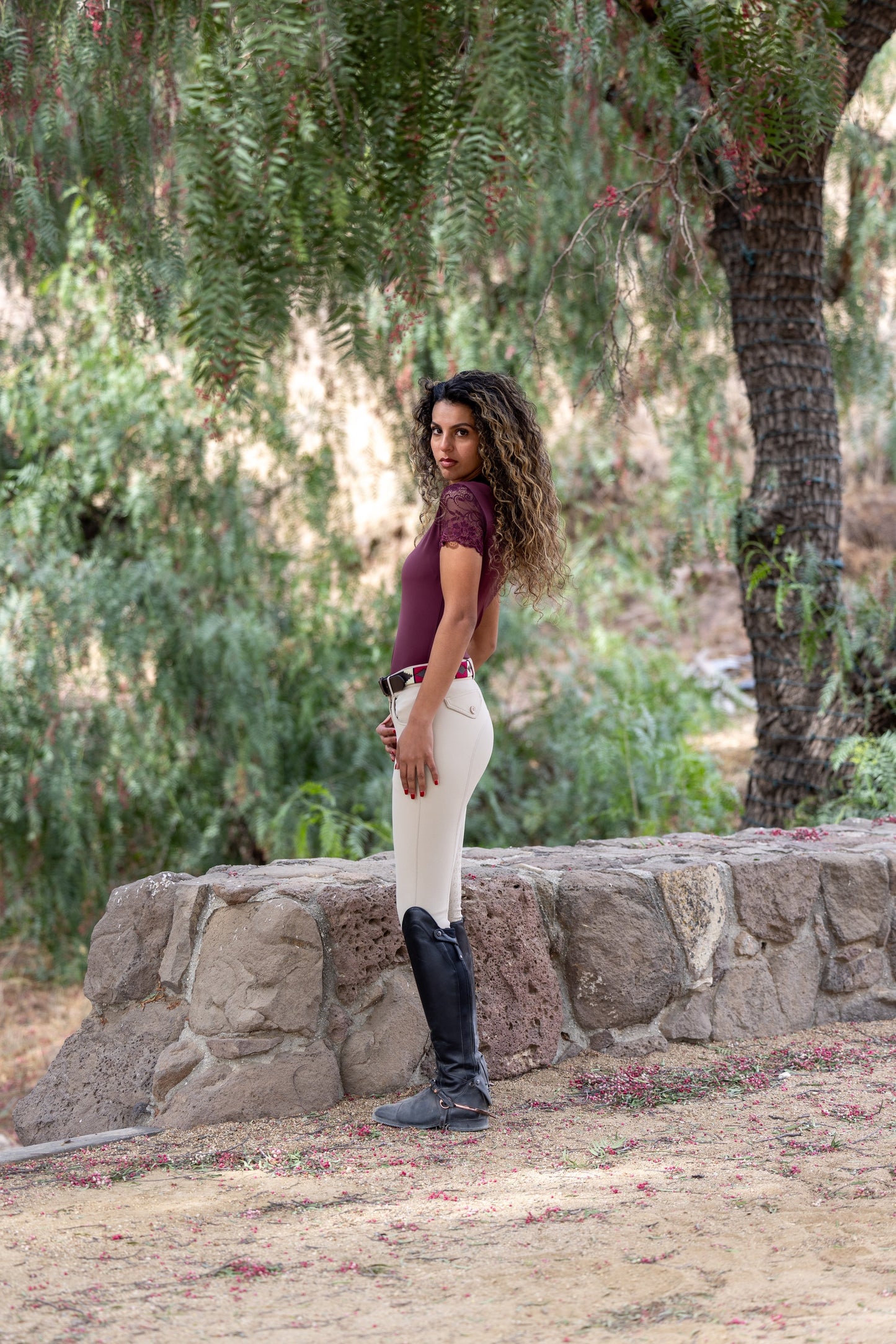 Halter Ego - Evolution Knee Patch Breeches - Hunter Beige
