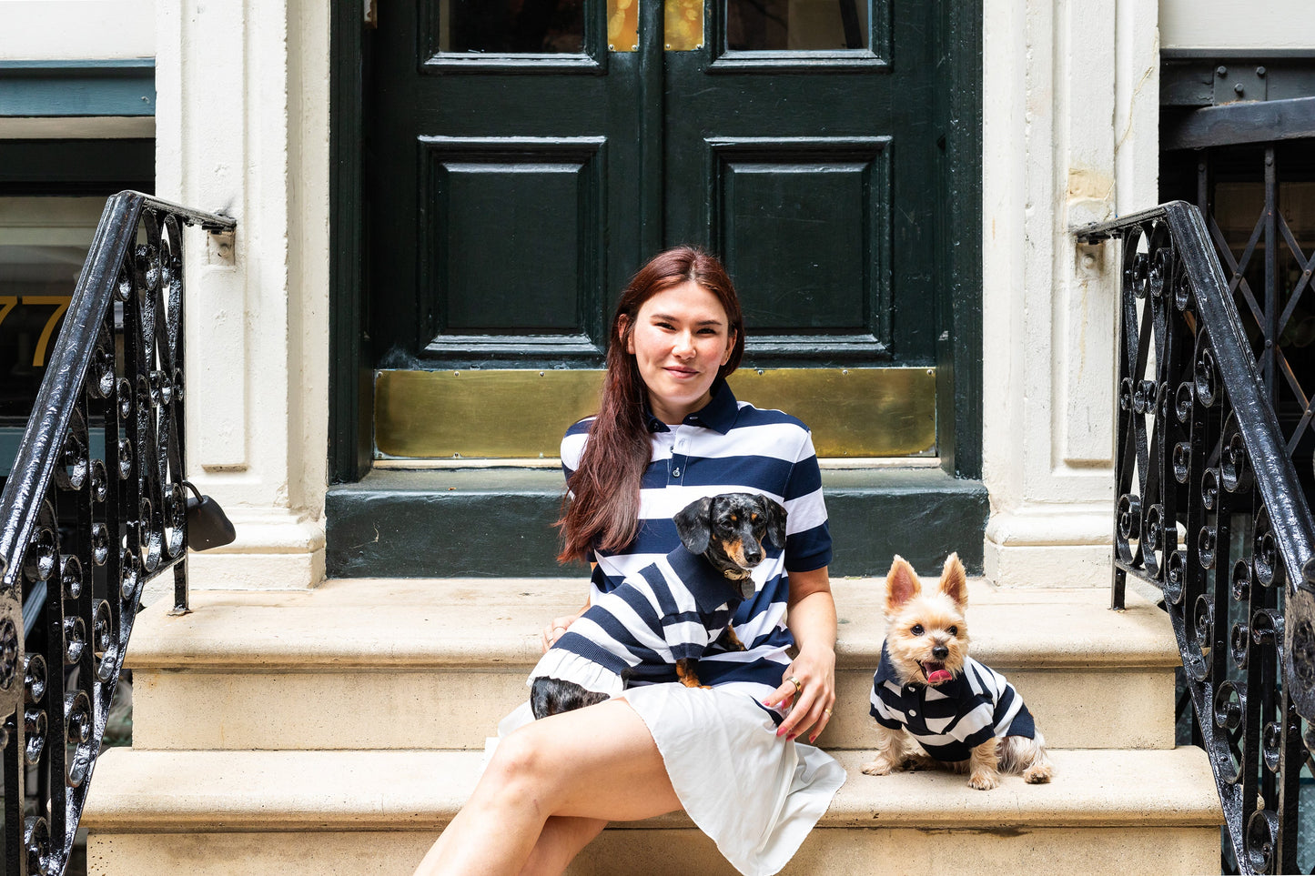 BESPOKE PAWS - ‘Gene’ Cashmere blend Polo