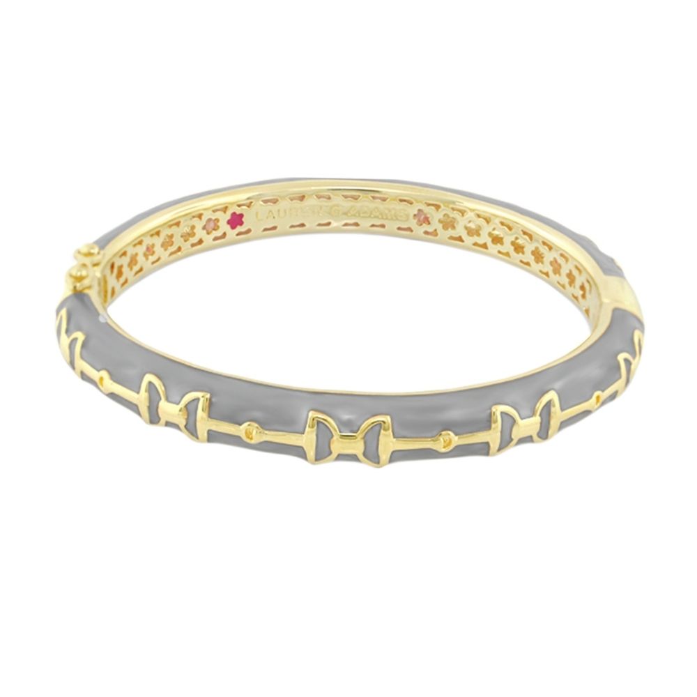 Lauren G Adams - Equestrian Stirrup Bangle - Bit
