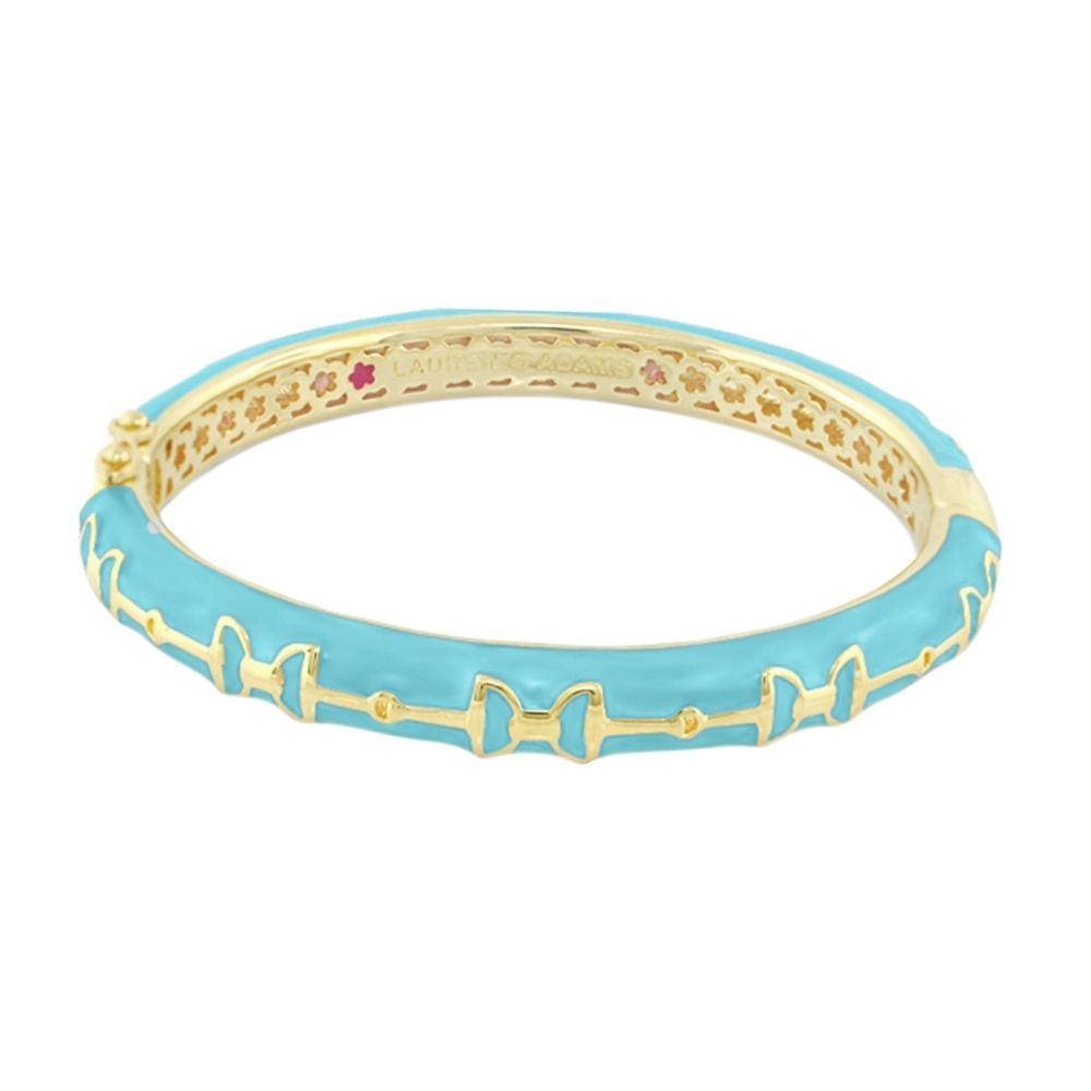 Lauren G Adams - Equestrian Stirrup Bangle - Bit