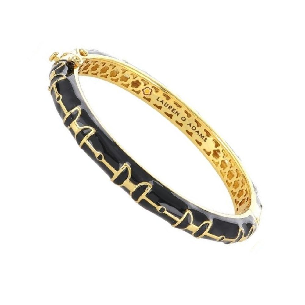 Lauren G Adams - Equestrian Stirrup Bangle - Bit