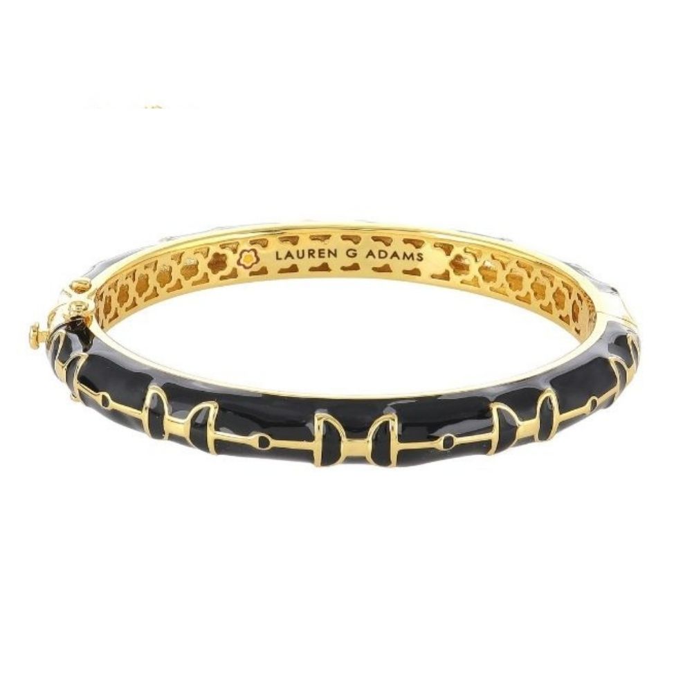 Lauren G Adams - Equestrian Stirrup Bangle - Bit