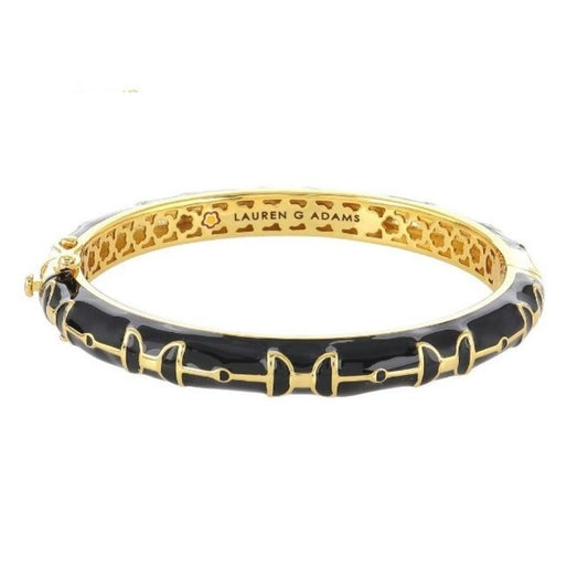 Lauren G Adams - Equestrian Stirrup Bangle - Bit