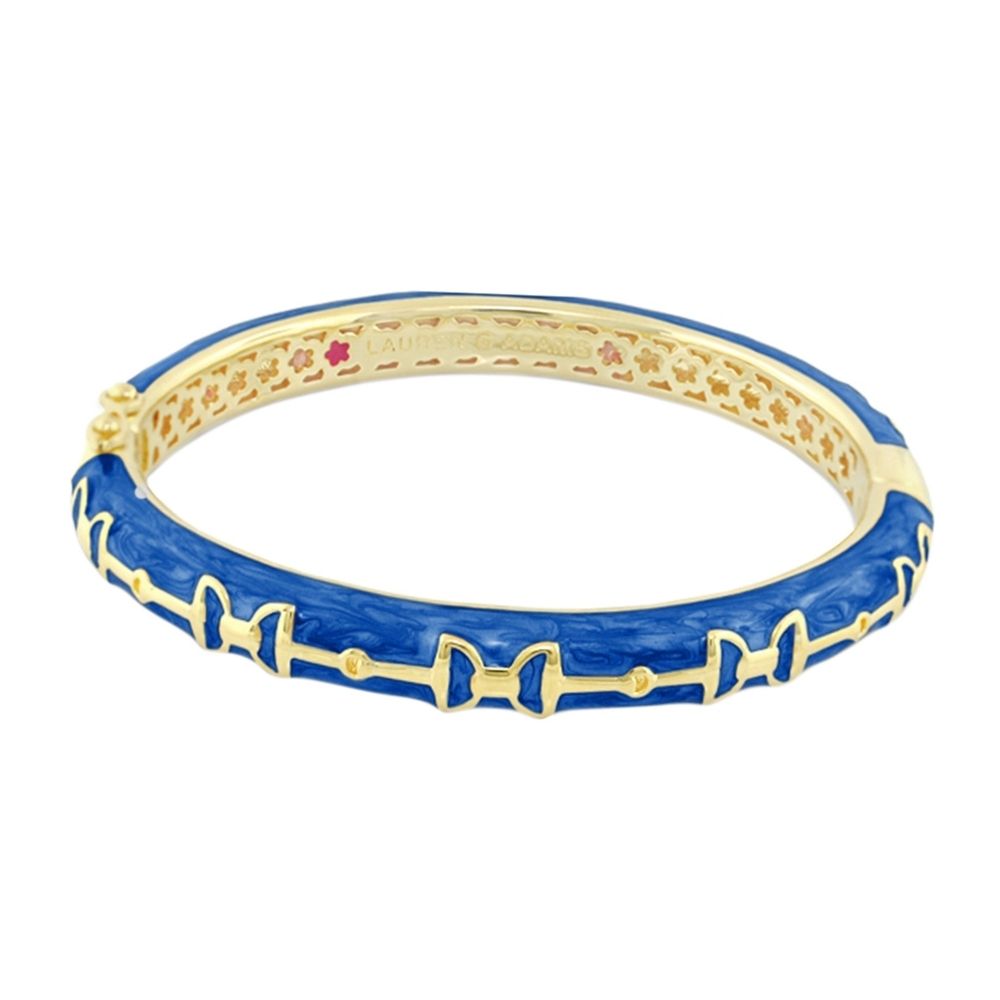 Lauren G Adams - Equestrian Stirrup Bangle - Bit