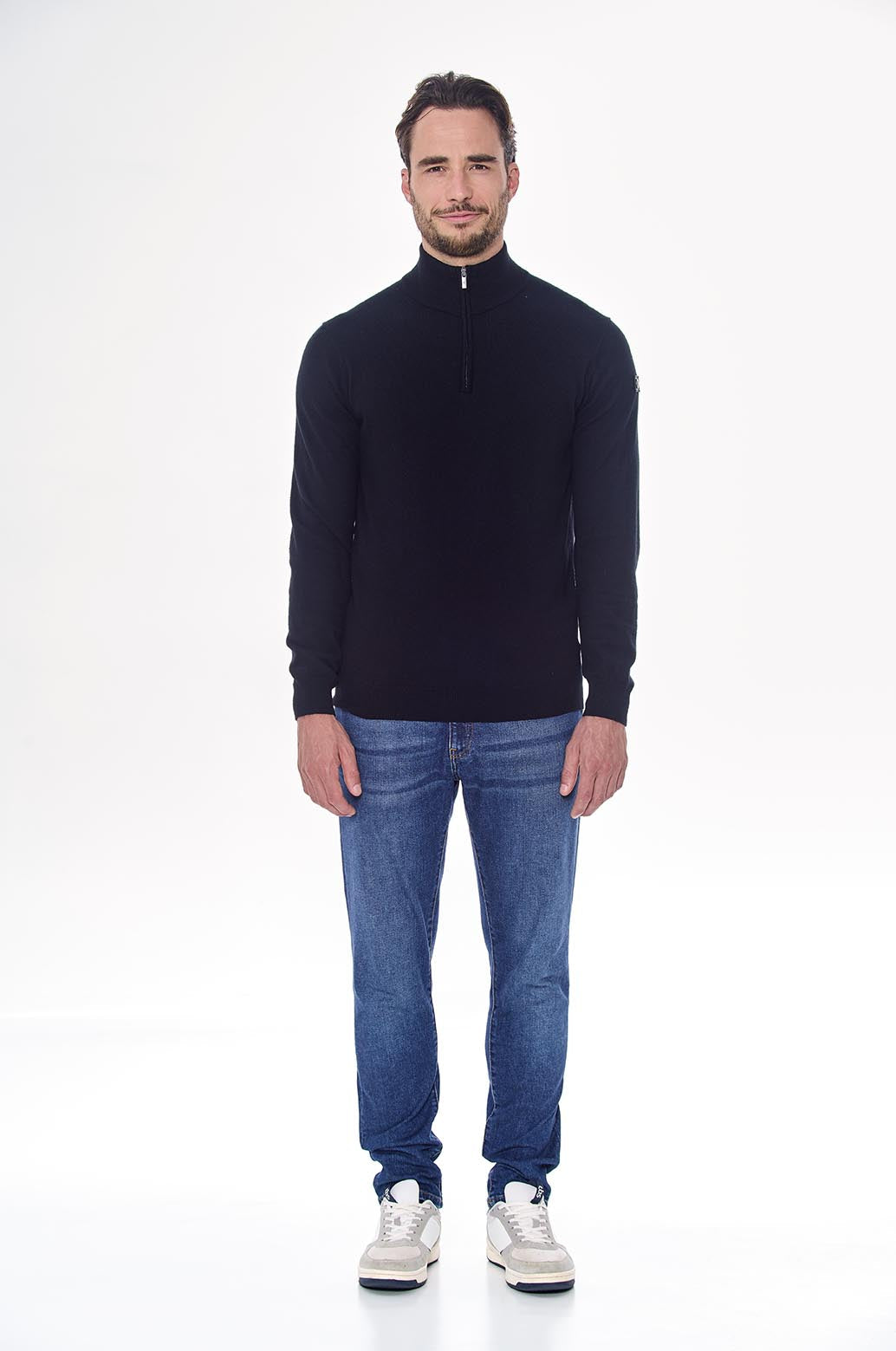 Harcour USA - Parmo Unisex Pullover 1/4 Zip Sweater