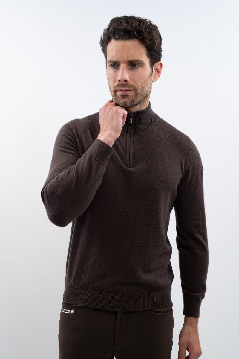 Harcour USA - Parmo Unisex Pullover 1/4 Zip Sweater