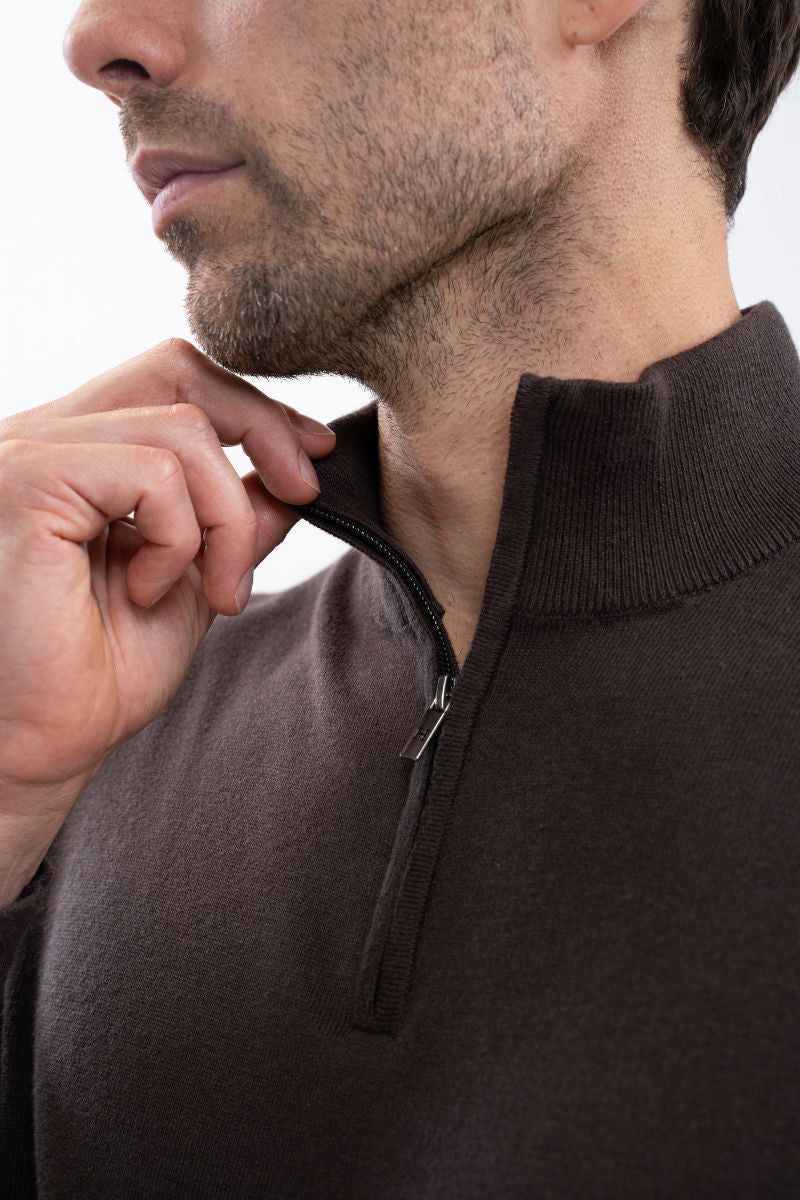 Harcour USA - Parmo Unisex Pullover 1/4 Zip Sweater