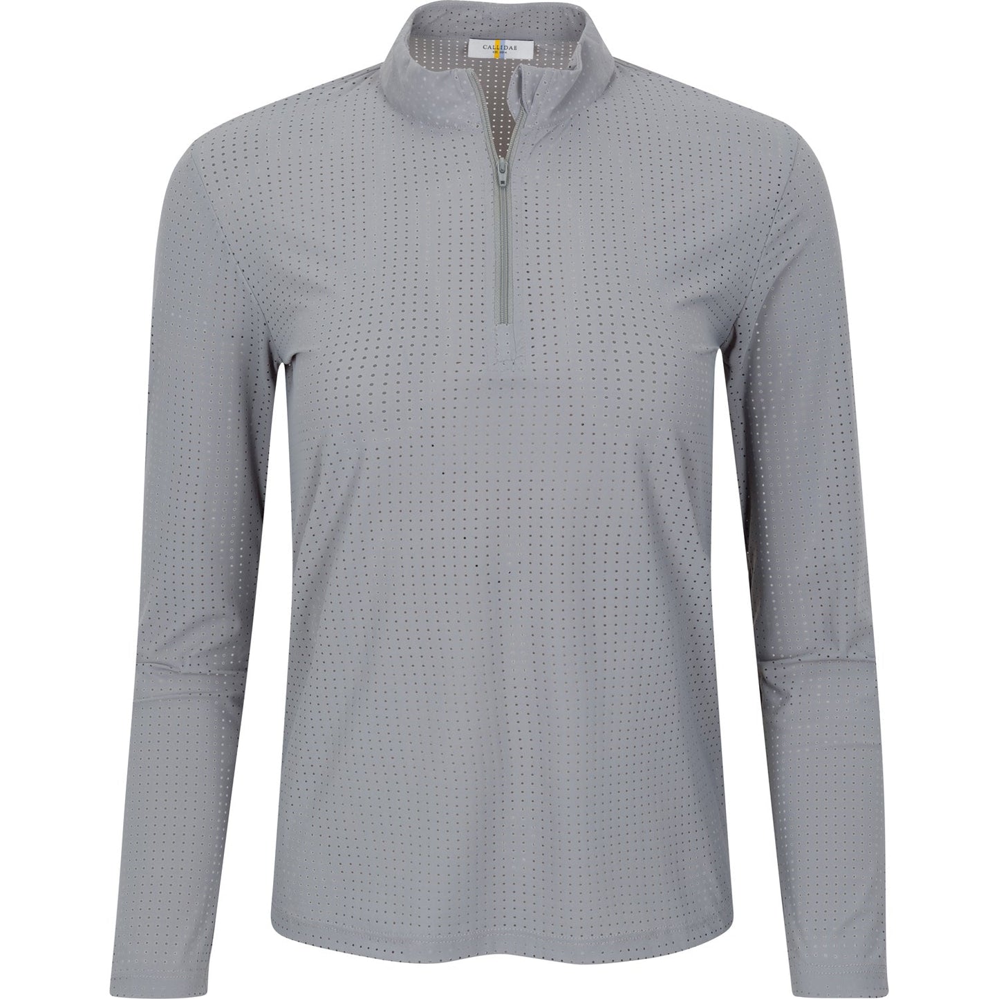 CALLIDAE - The Lightweight Perforated Performance Quarter Zip | Breathable Equestrian & Sport Shirt