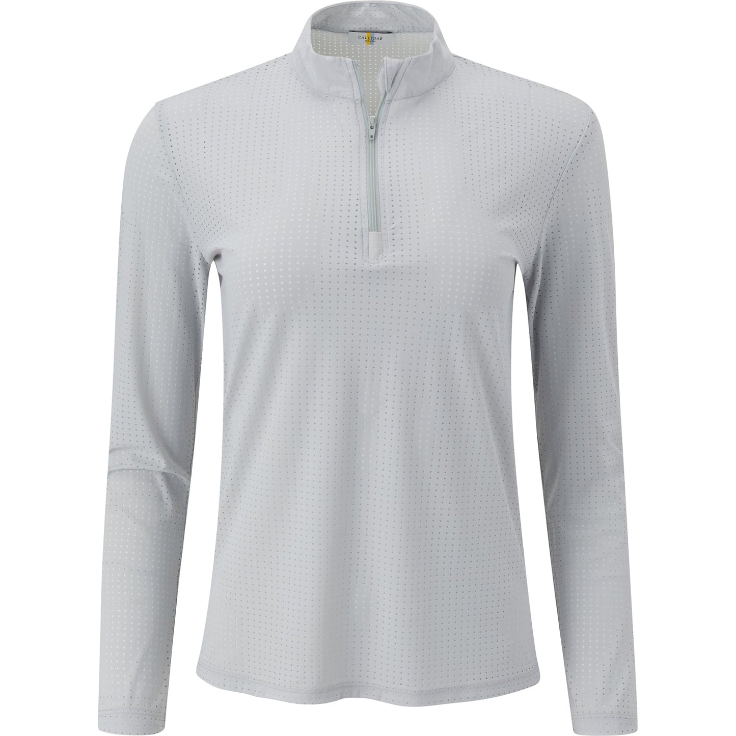 CALLIDAE - The Lightweight Perforated Performance Quarter Zip | Breathable Equestrian & Sport Shirt
