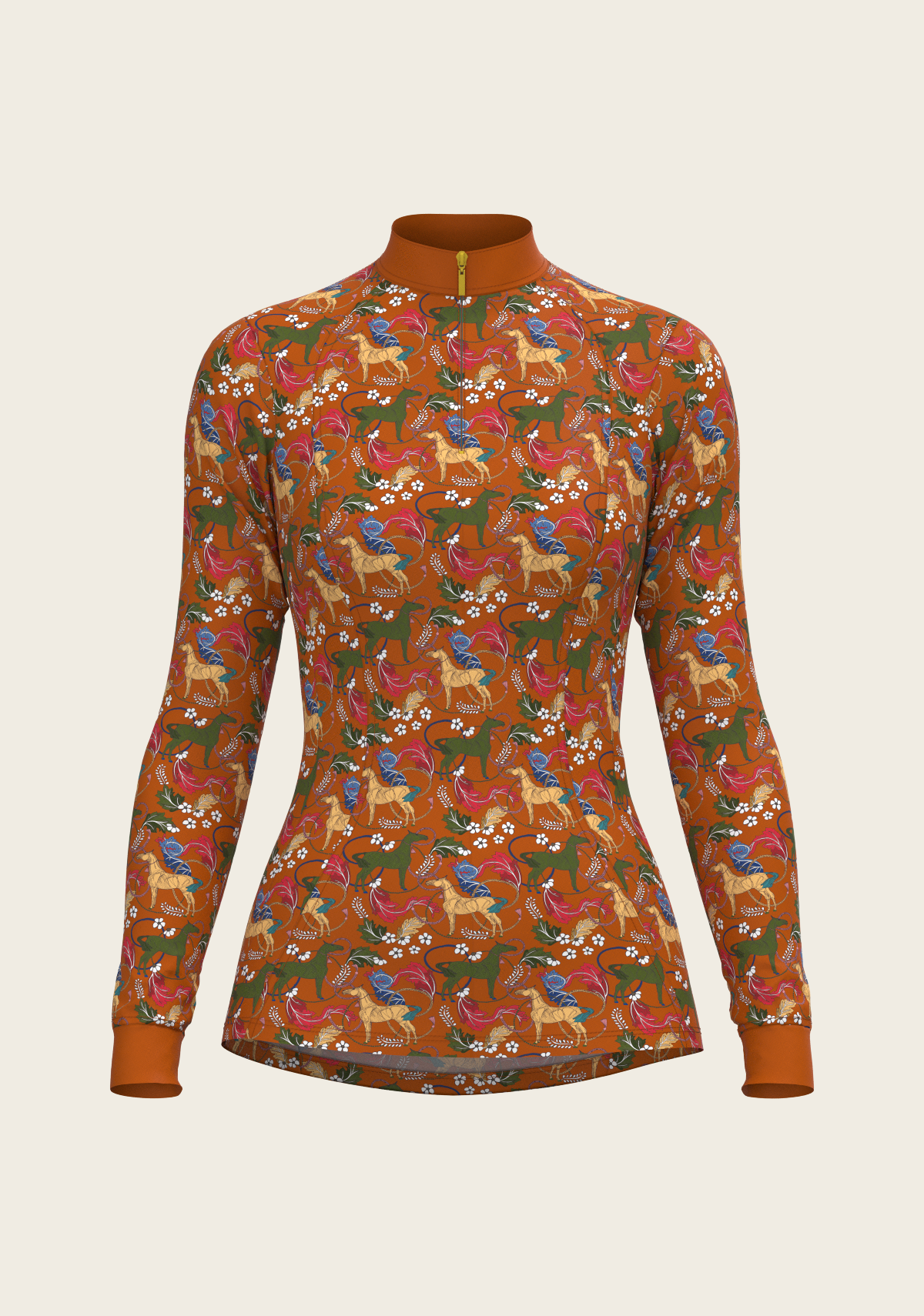 Espoir - Flower Power Quarter Zip Sun Shirt