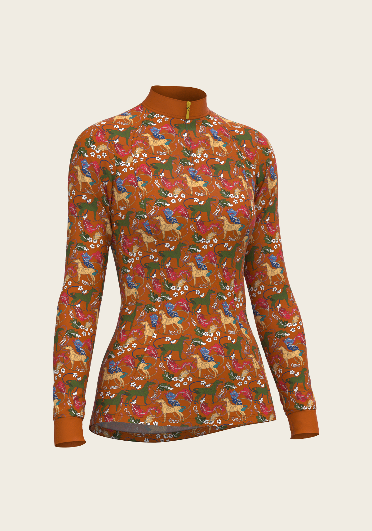 Espoir - Flower Power Quarter Zip Sun Shirt