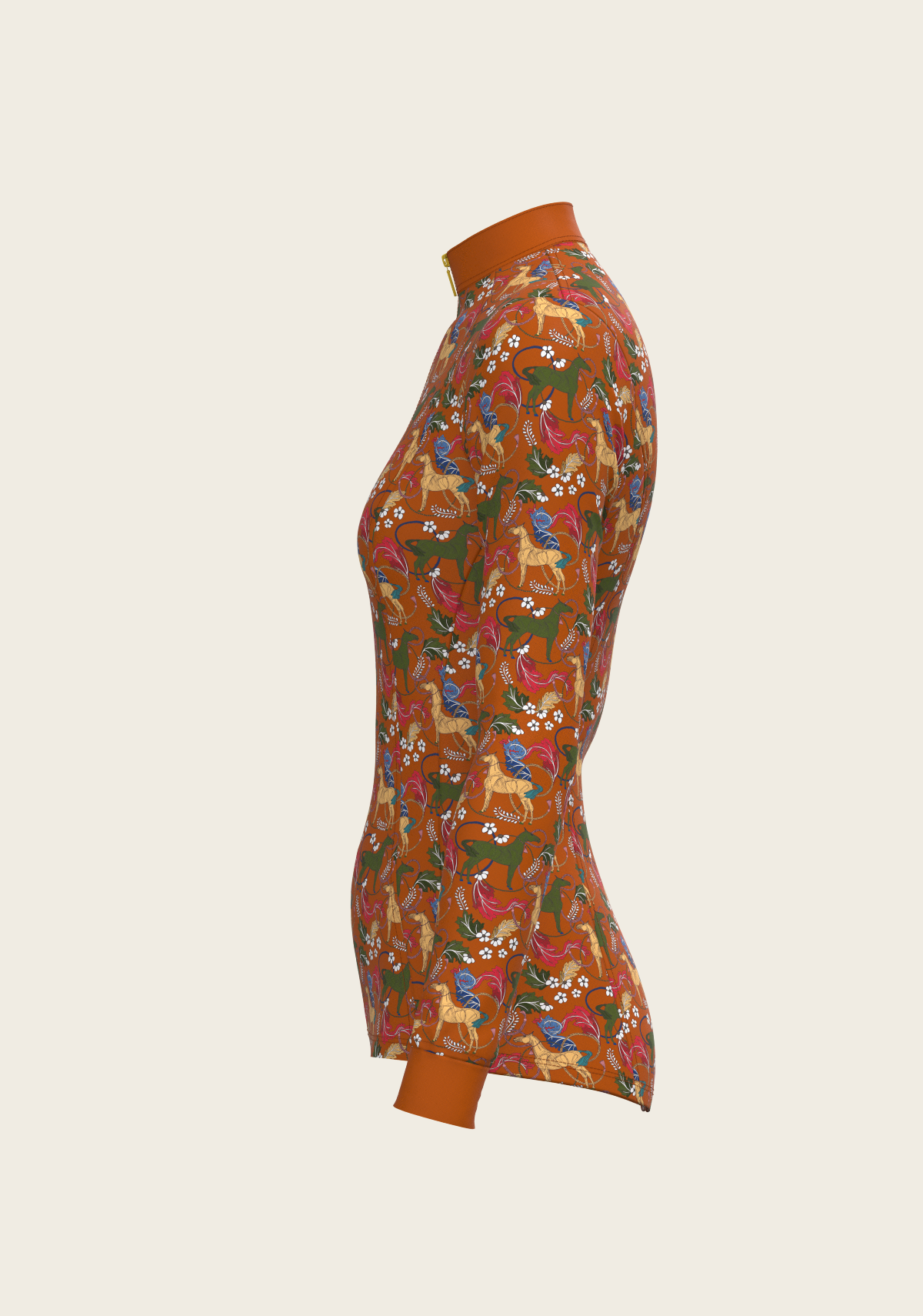 Espoir - Flower Power Quarter Zip Sun Shirt