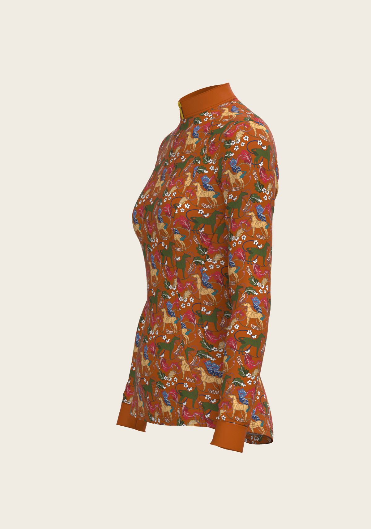 Espoir - Flower Power Quarter Zip Sun Shirt