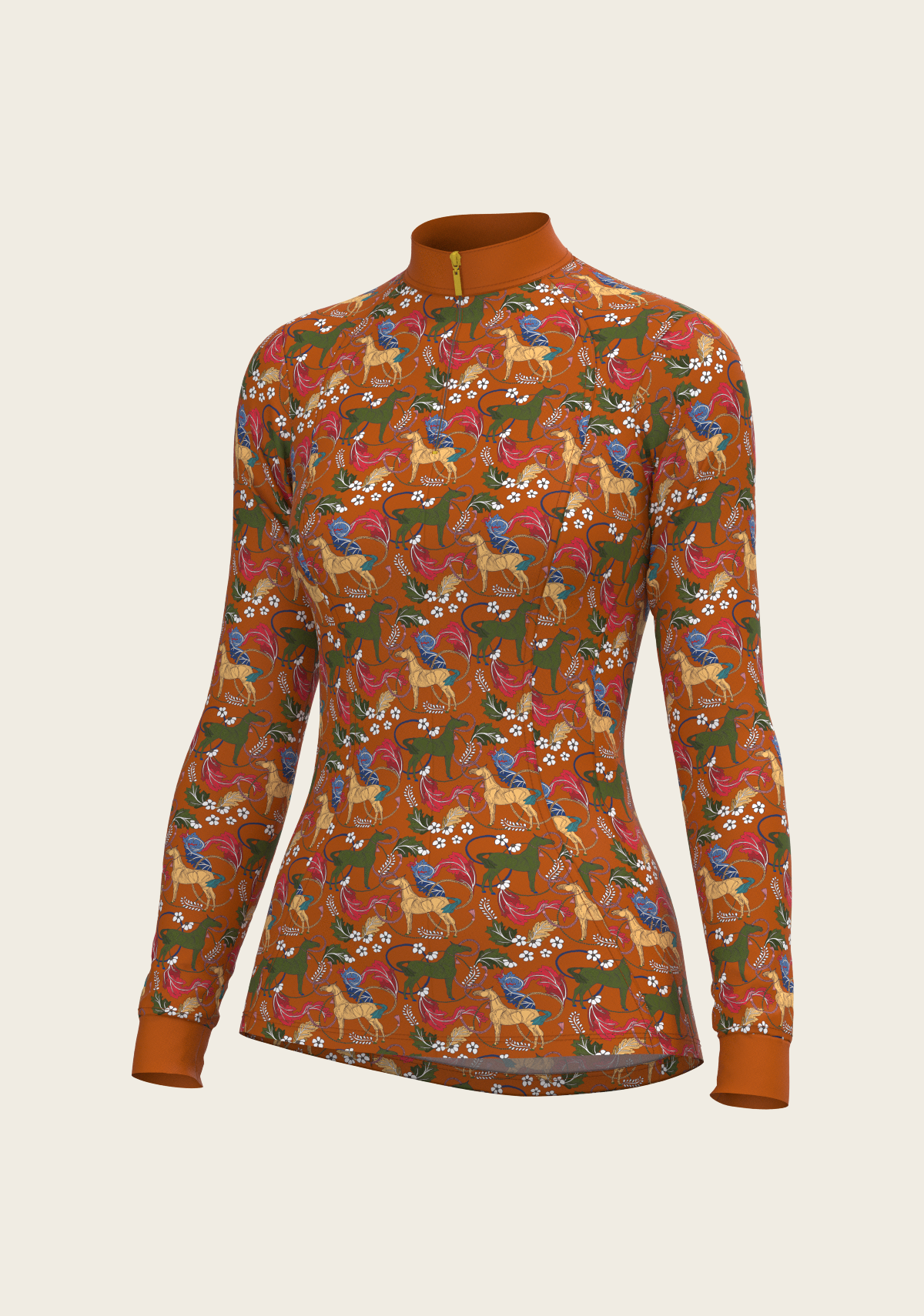 Espoir - Flower Power Quarter Zip Sun Shirt