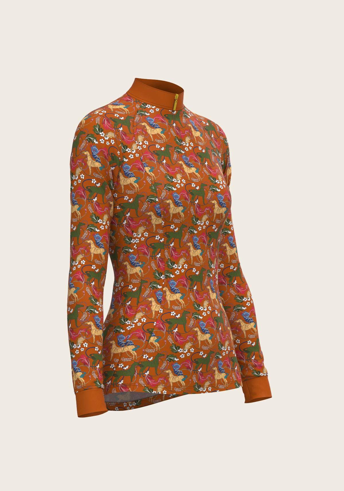 Espoir - Flower Power Quarter Zip Sun Shirt
