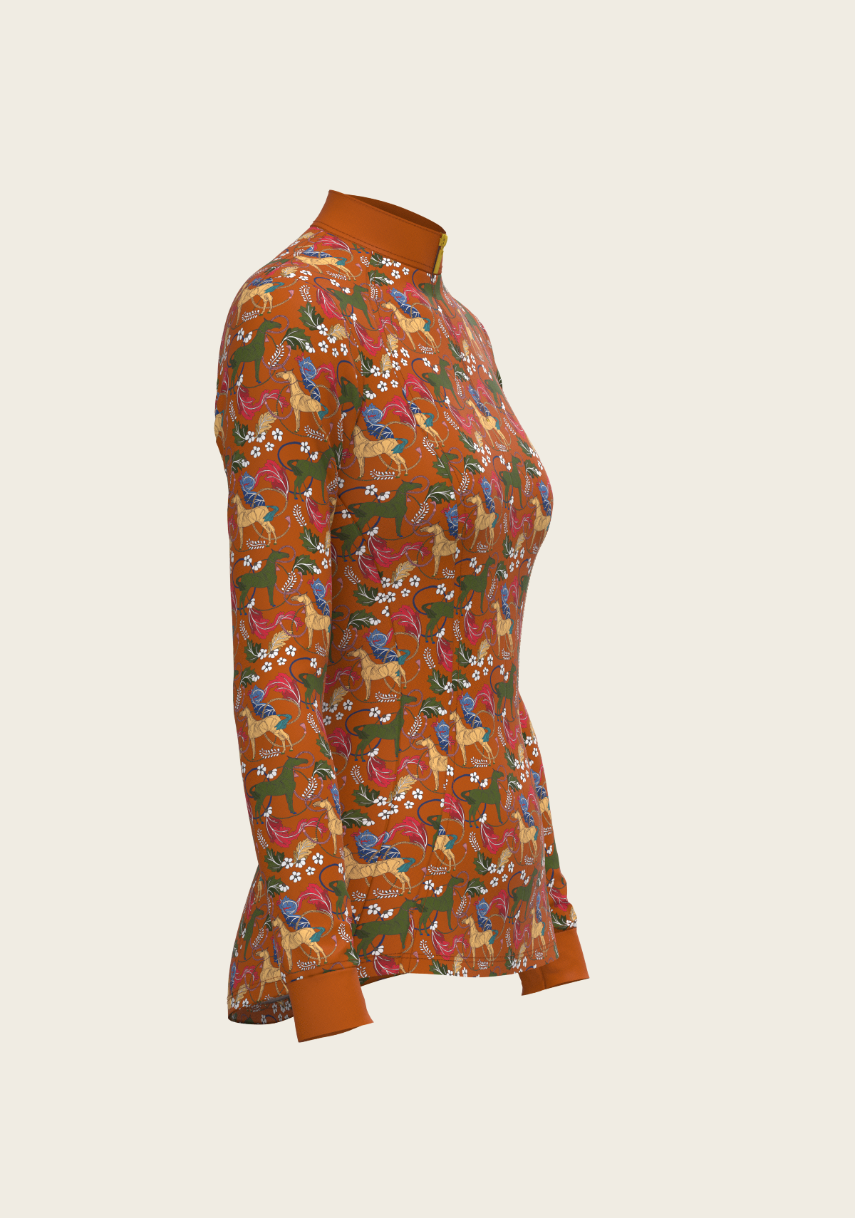 Espoir - Flower Power Quarter Zip Sun Shirt