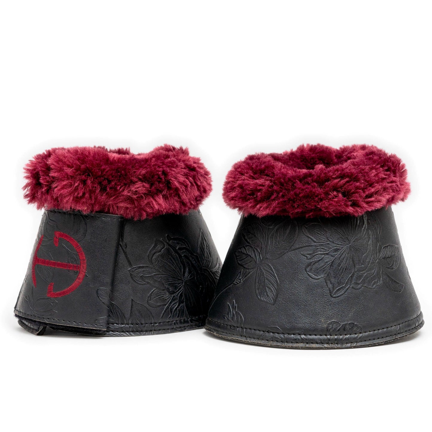 Halter Ego - Romance Collection Bell Boots - Crimson Rose