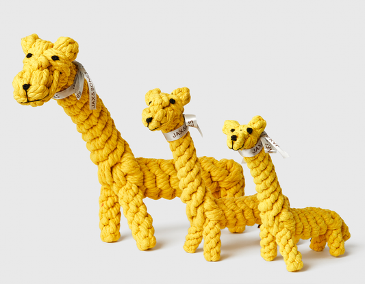 Jax & Bones - Jerry the Giraffe Rope Dog Toy