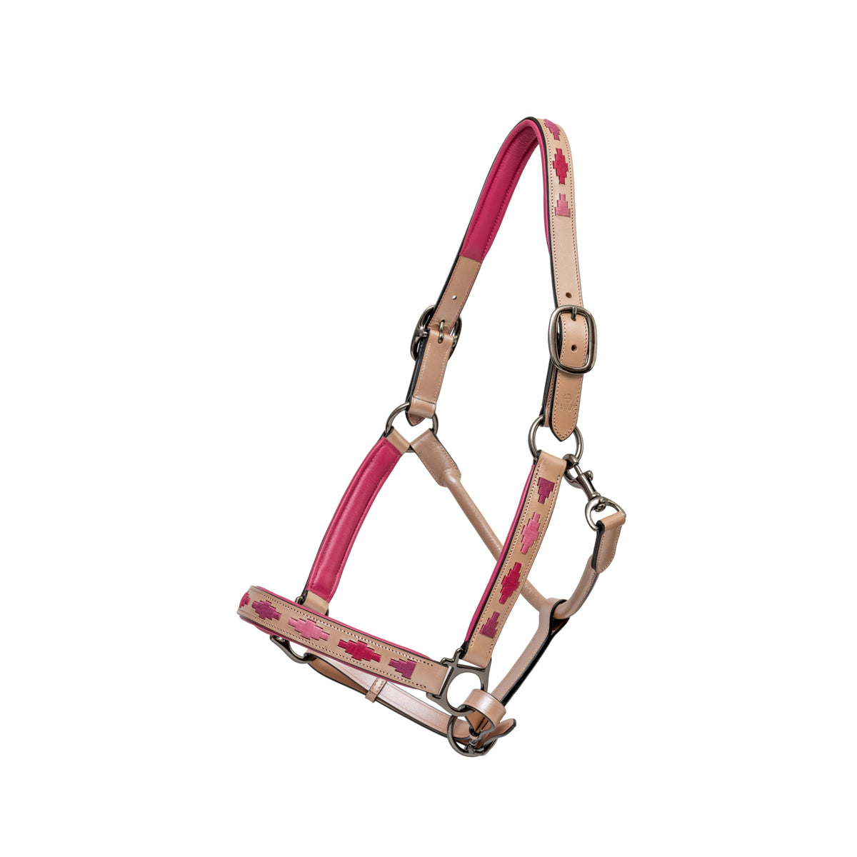 Halter Ego - Rosé Lumière Leather Halter