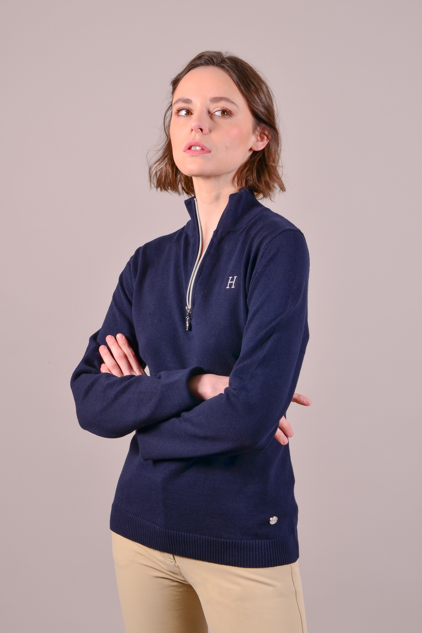 Harcour USA - Swing 1/4 zip Pullover Sweater