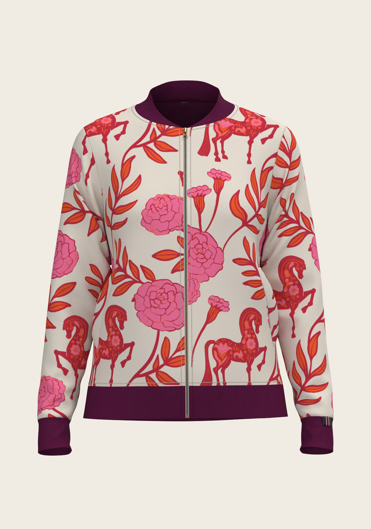 Espoir - Berry Reversible Jacket