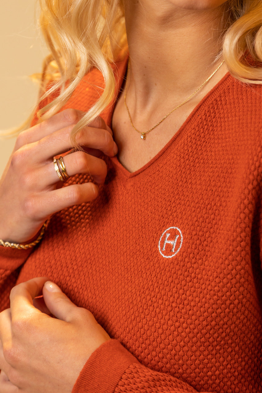 Harcour USA - Toulon Womens V-Neck Pullover