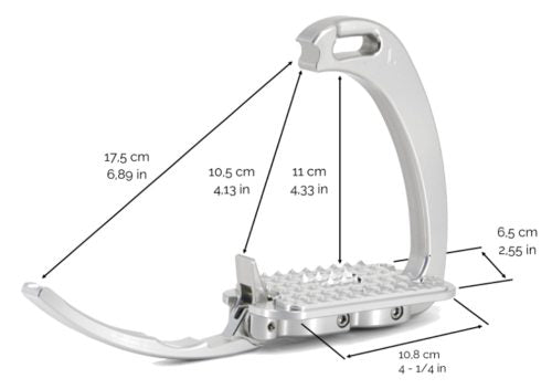 Tech Stirrups Venice Sloped M Stirrups