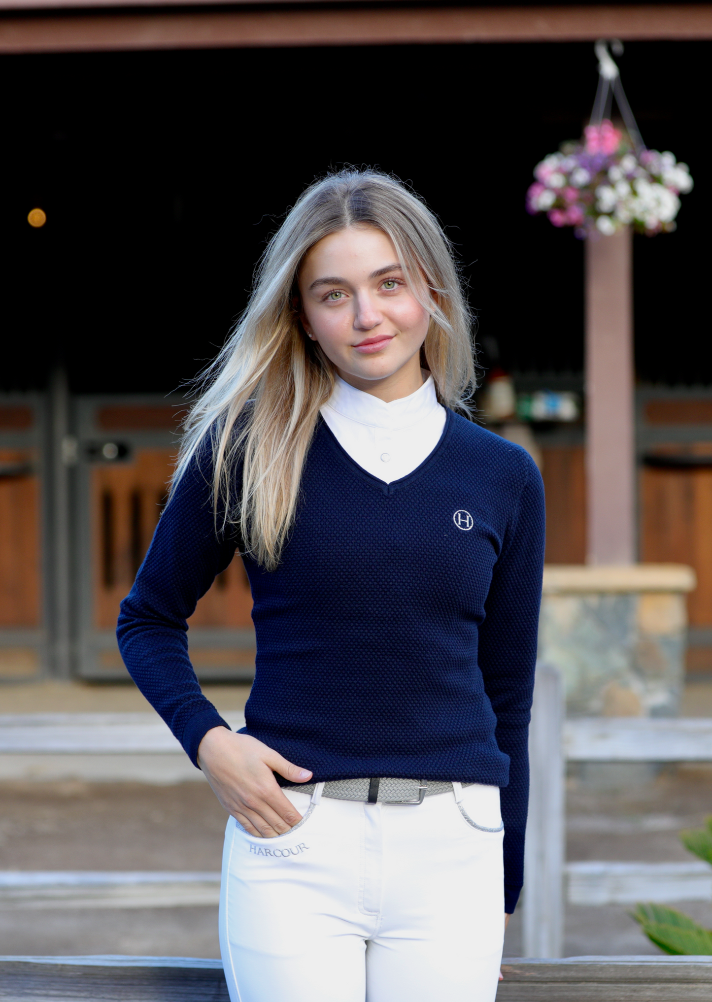 Harcour USA - Toulon Womens V-Neck Pullover