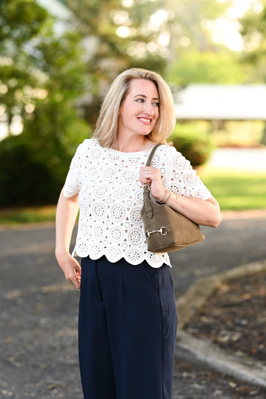 Tucker Tweed - Bethany Bit Bag Summer Suede | Limited Edition