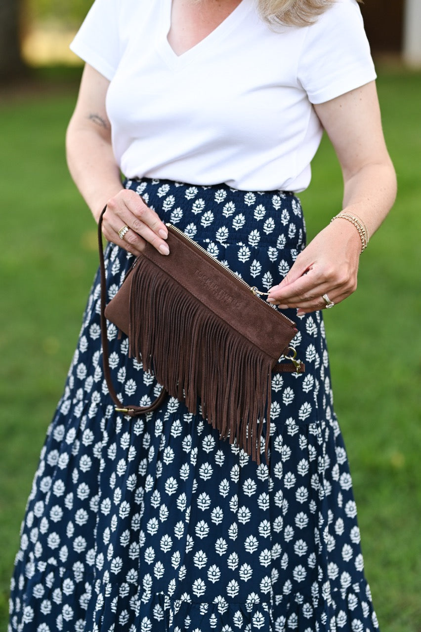 Tucker Tweed - XL Wellington Wristlet Summer Fringe | Limited Edition