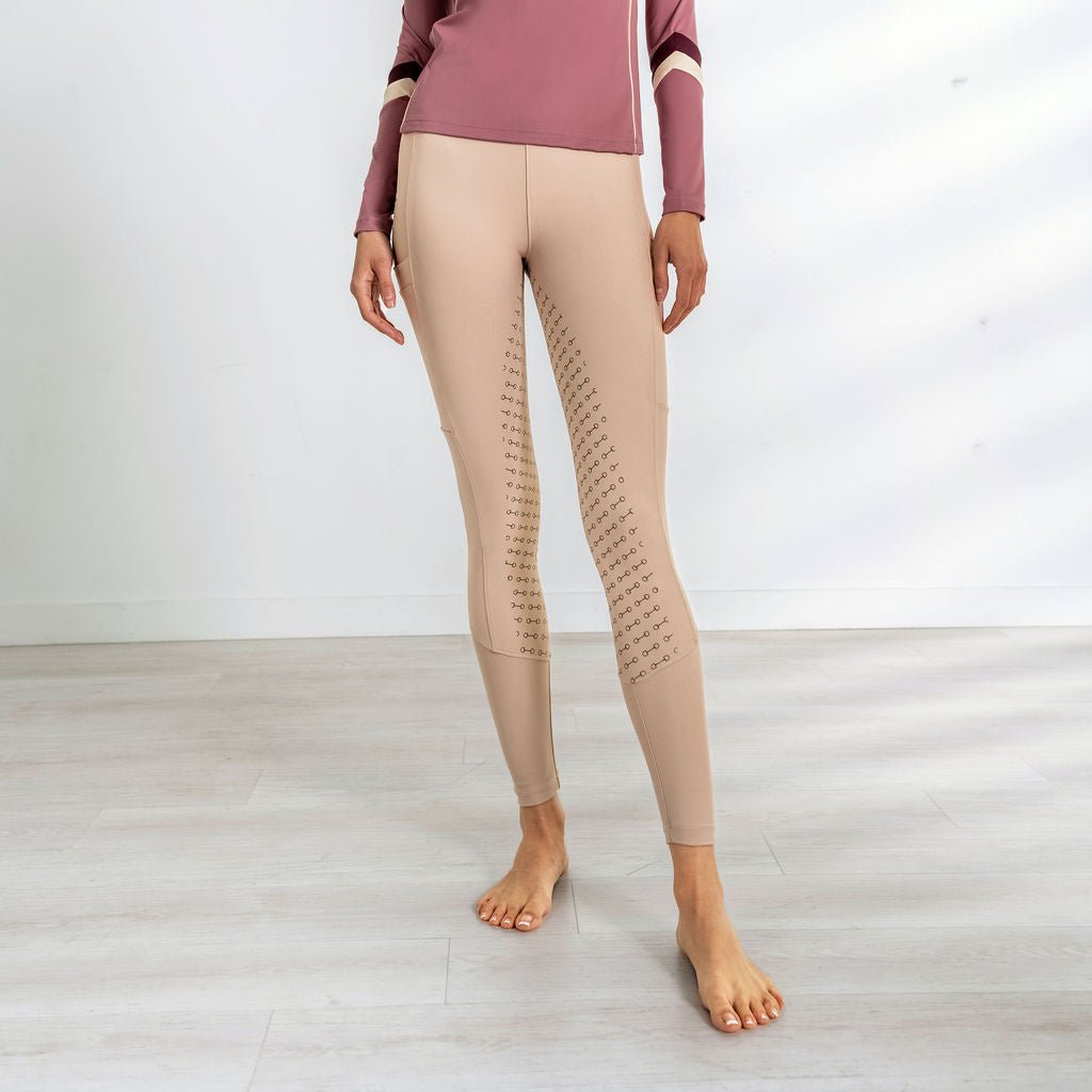 Uniqcorn Exceptionnel Hi-Rise Equestrian Tights "Hunter" - Full Seat