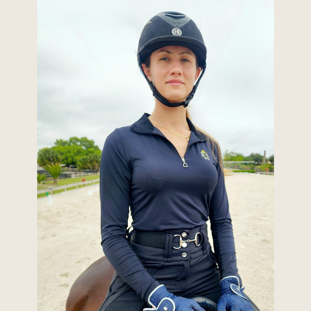 Dressage Queen Dream - Black Riding Shirt