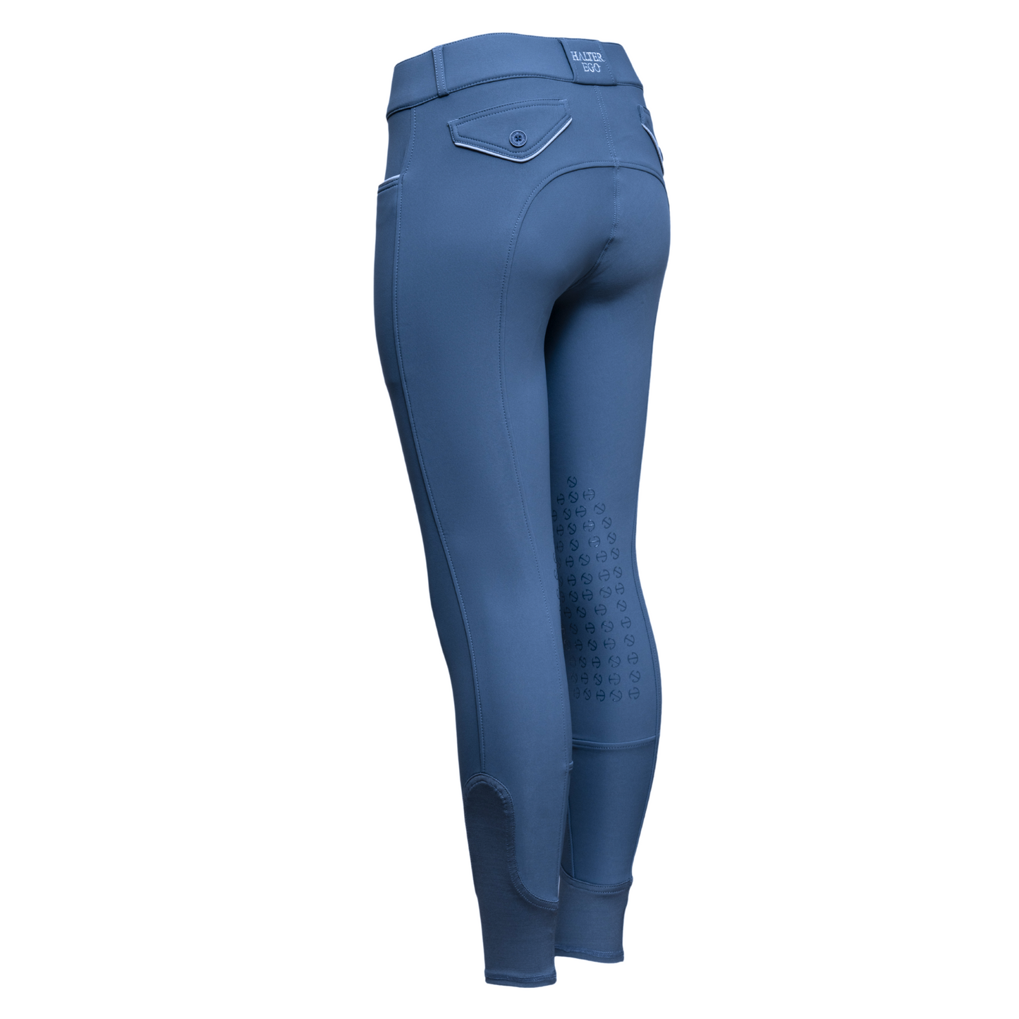 Halter Ego - Evolution Knee Patch Breeches - Carolina Blue
