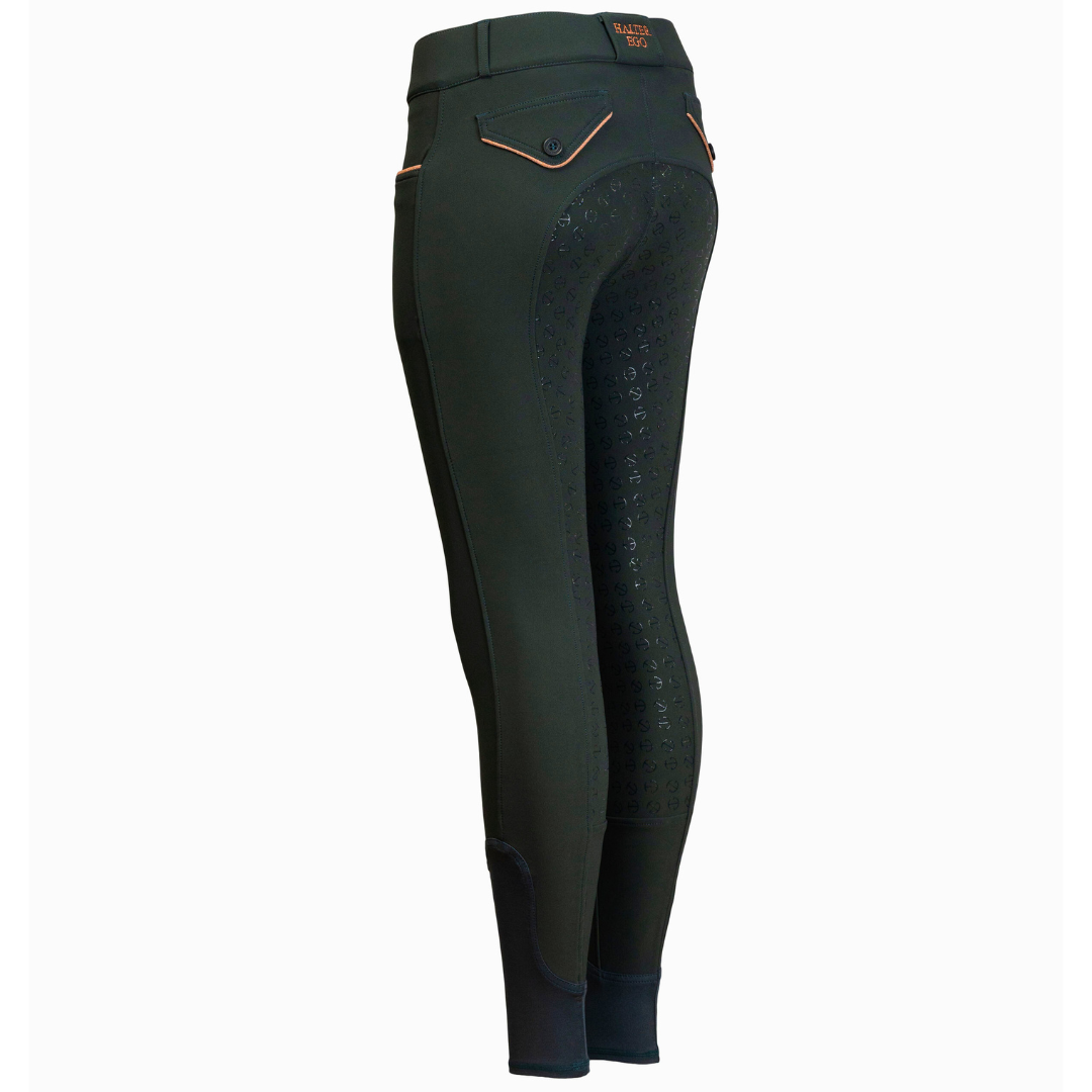 Halter Ego - Evolution Full Seat Breeches - Spruce & Rose Gold