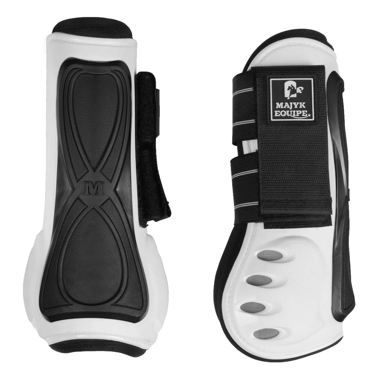 Majyk Equipe - Vented Infinity Open Front Jump Boot - White
