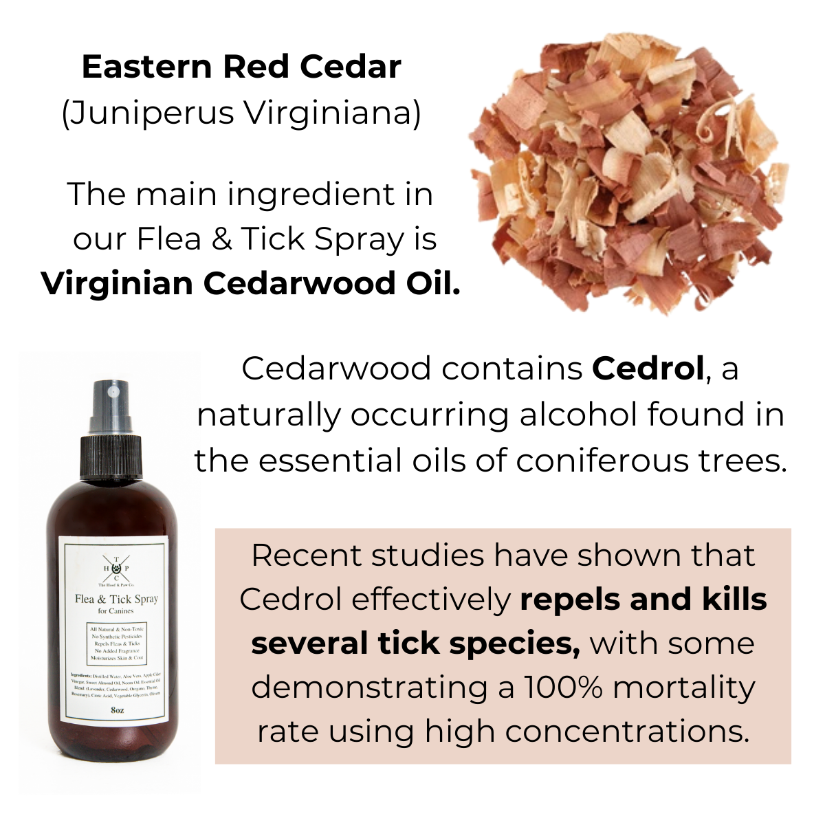 The Hoof & Paw Co. Flea & Tick Spray for Dogs