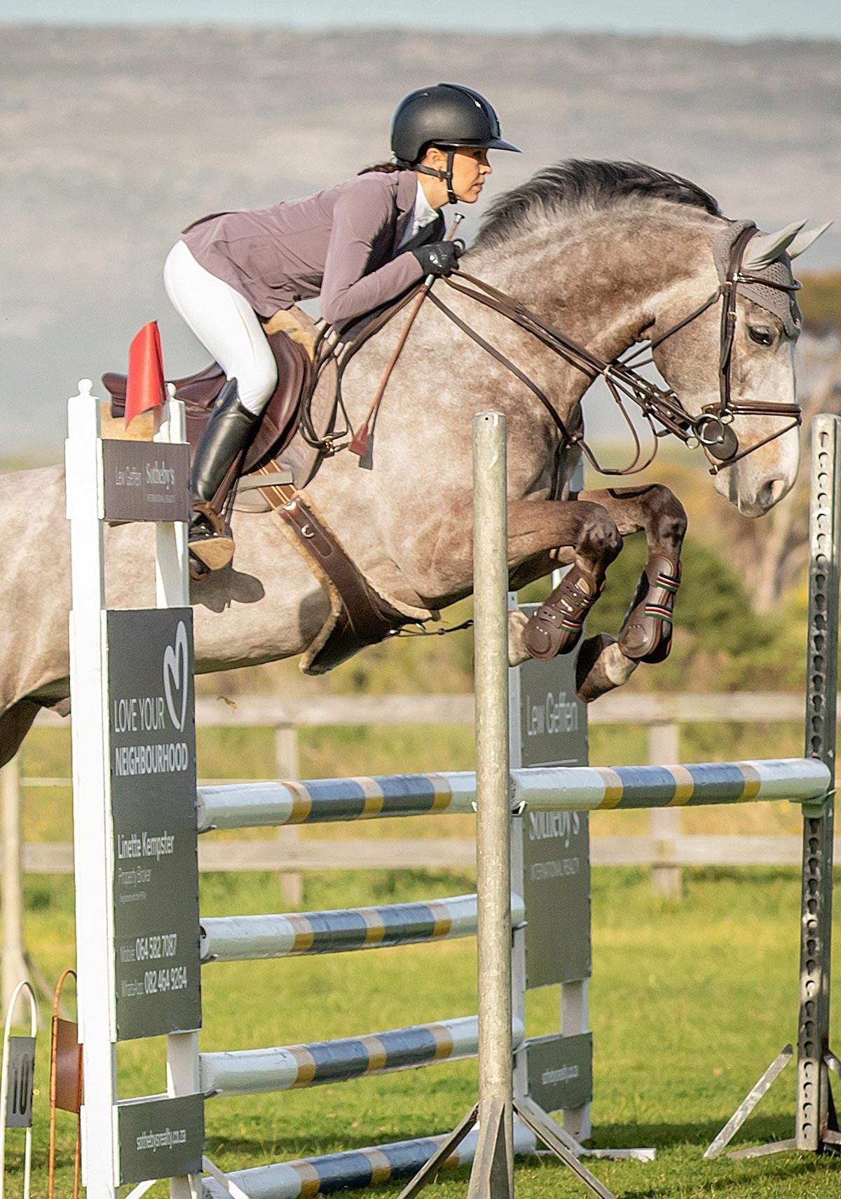 Espoir - Lavender Poppy Seed Hunter Show Jacket