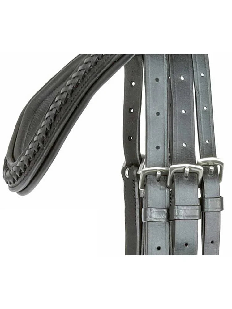 Grewal Equestrian - Wicker Braided Monocrown Bridle