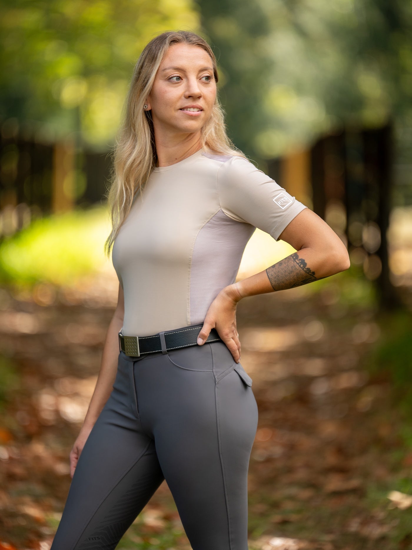 FITS Riding  - Balance Crew Neck Short Sleeve