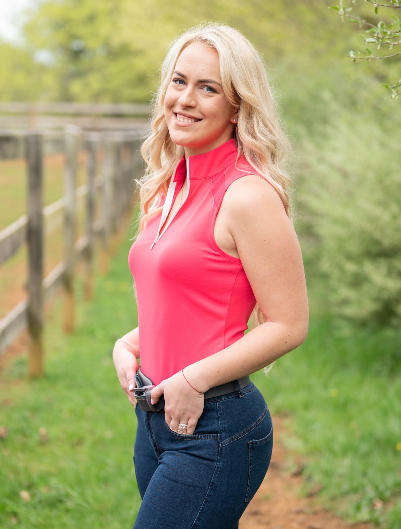 FITS Riding - Tori Sleeveless Sun-Shirt