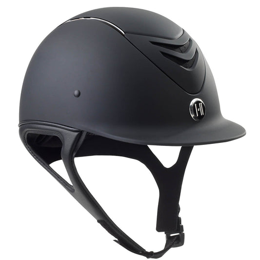 One K - MIPS™ CCS Helmet - Black Matte with Chrome Rail
