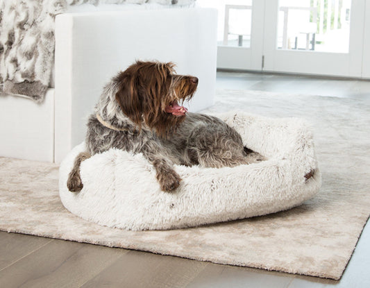Jax & Bones - Arctic Shag Napper Bed