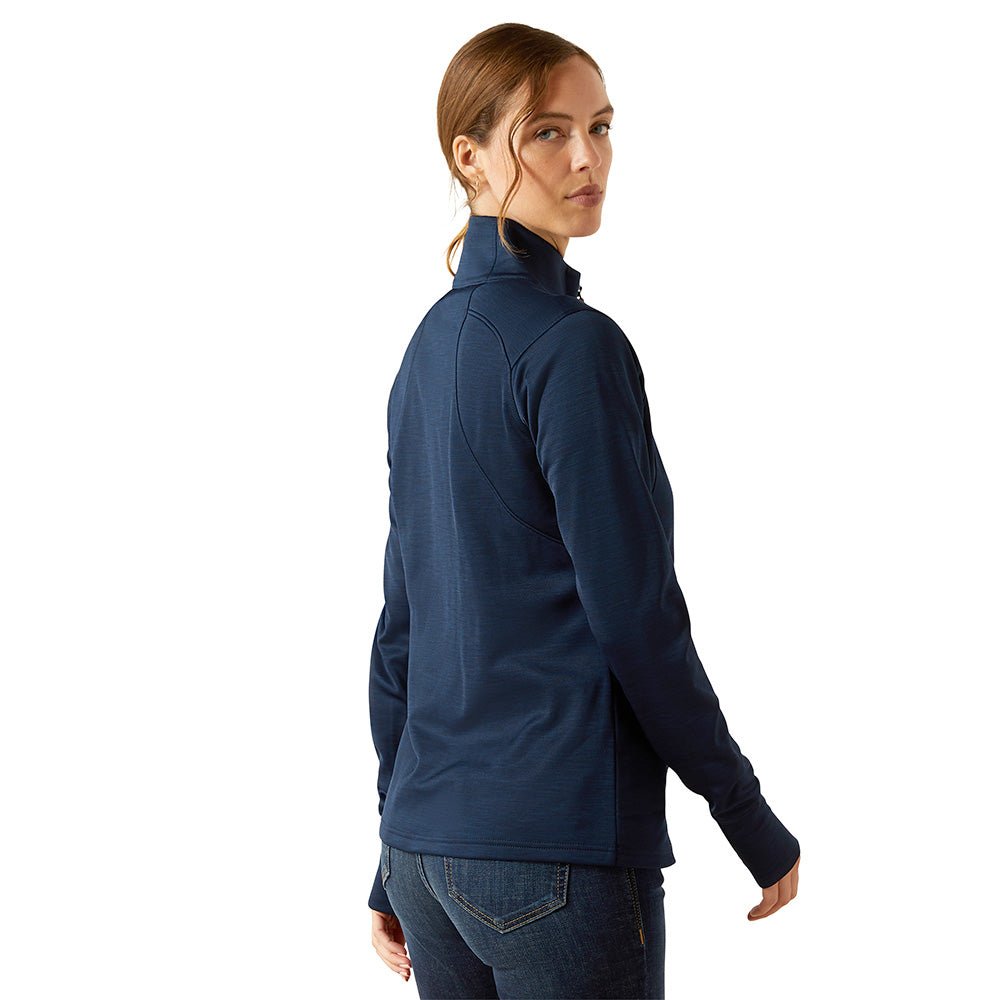 Ariat Women's Team EQ 1/4 Zip Pullover – Lightweight Fleece Riding Pullover