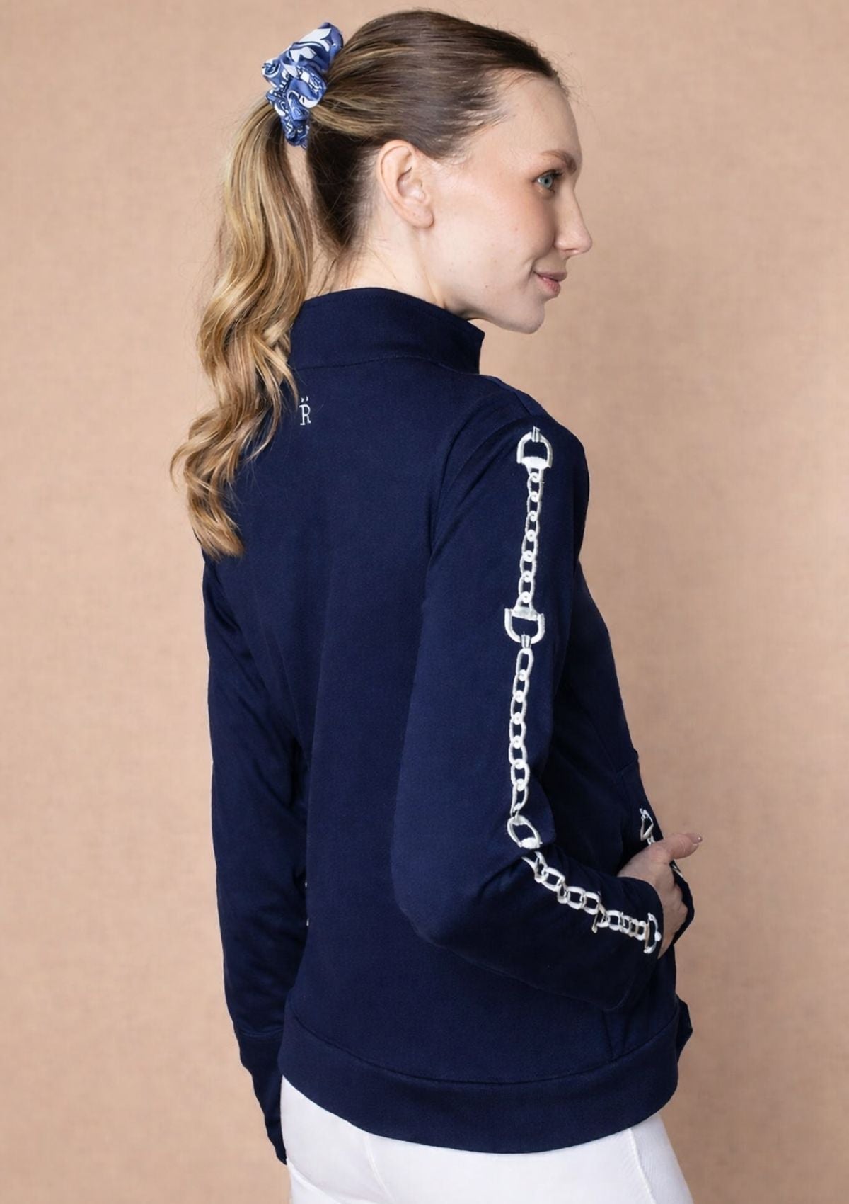 Rönner | Ava Embroidered Zip Jacket