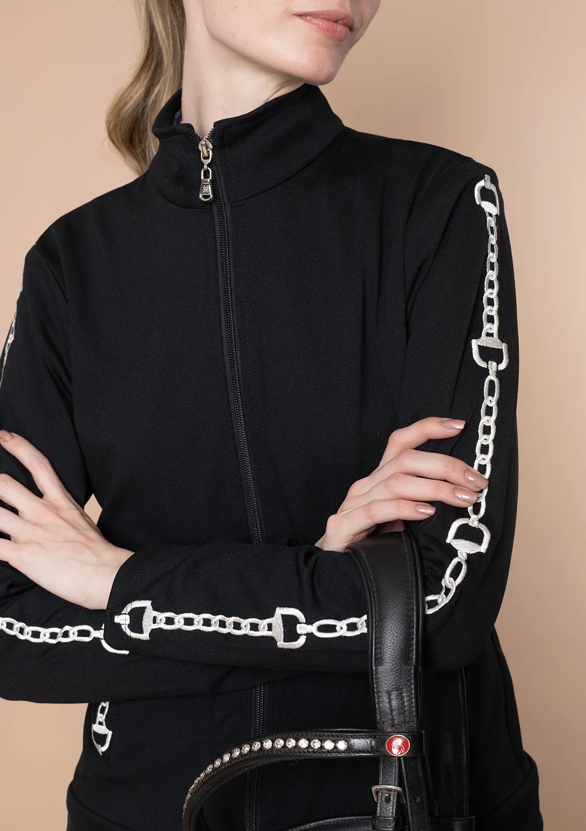 Rönner | Ava Embroidered Zip Jacket