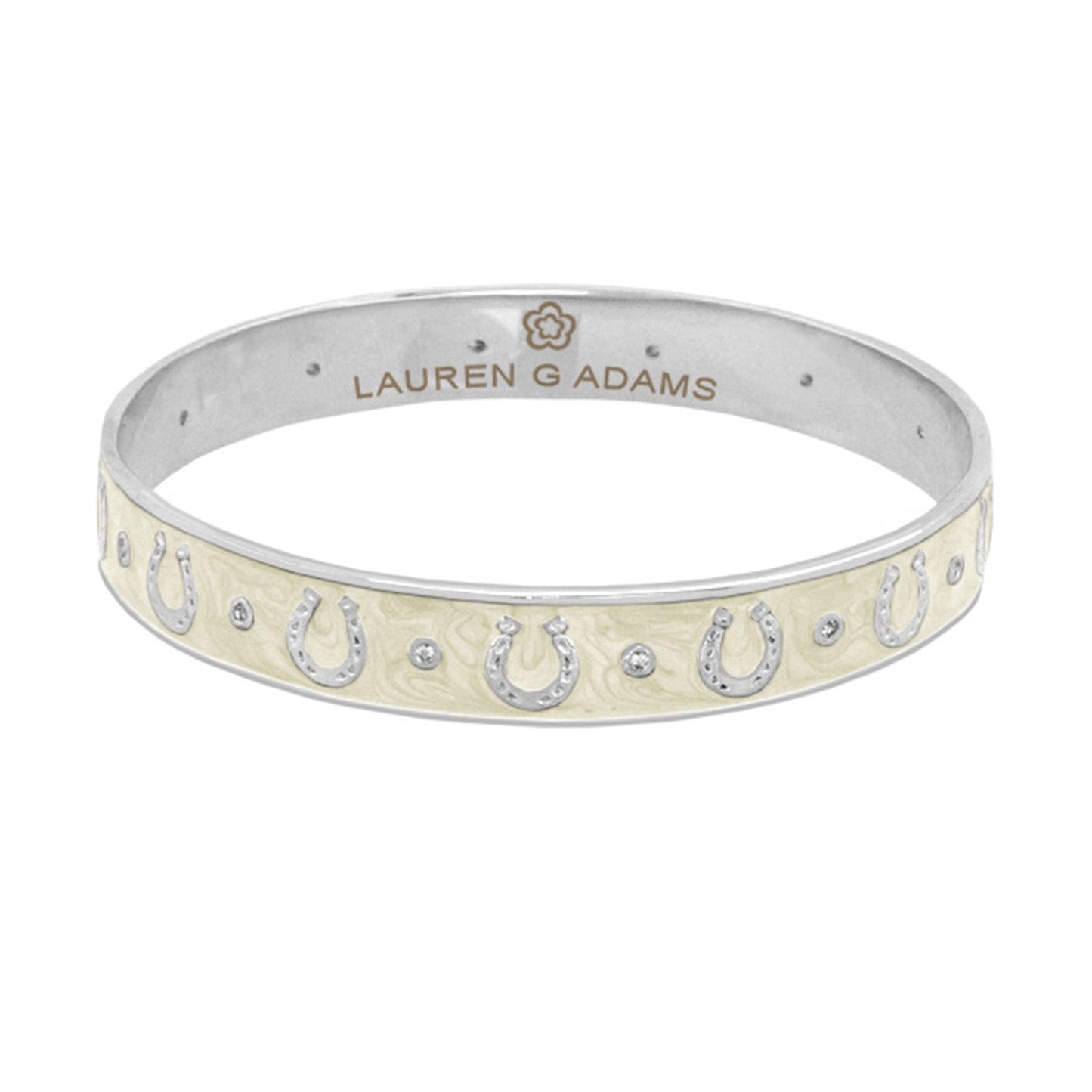 Lauren G Adams - Equestrian Horseshoe Bangle