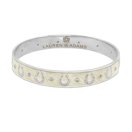 Lauren G Adams - Equestrian Horseshoe Bangle