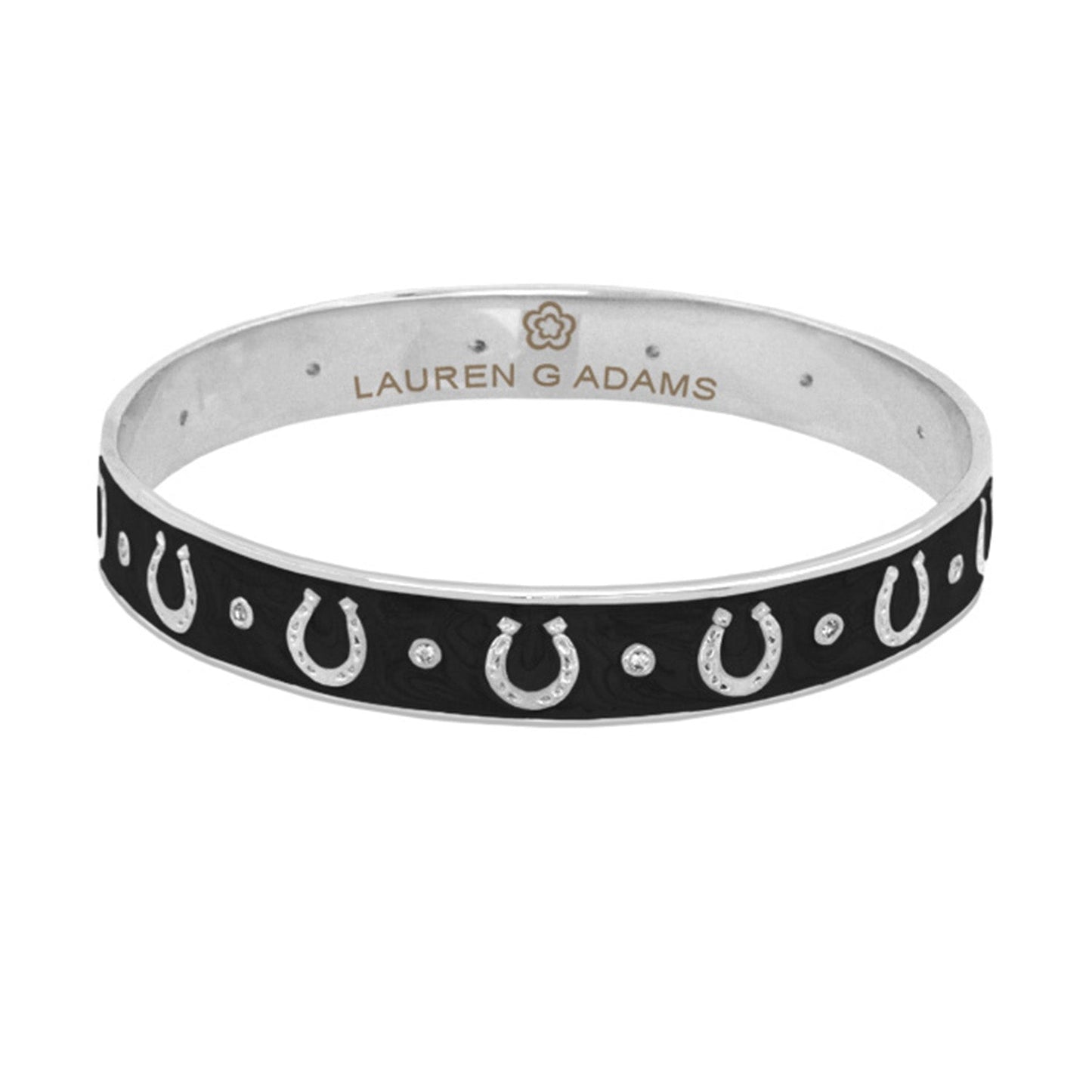 Lauren G Adams - Equestrian Horseshoe Bangle