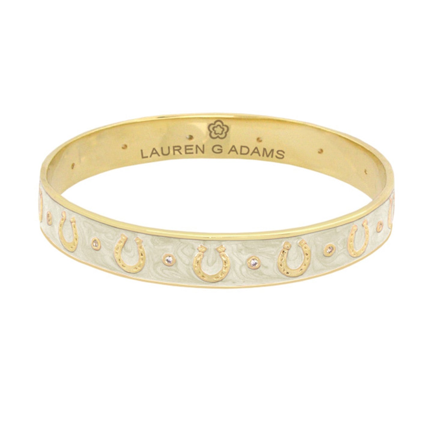 Lauren G Adams - Equestrian Horseshoe Bangle